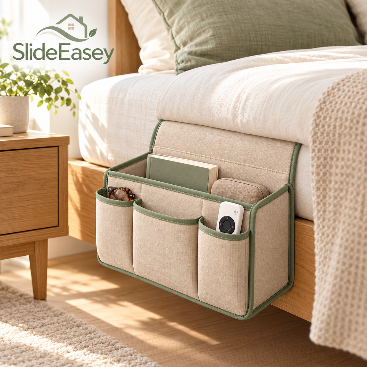 SlideEasey Bedside & Sofa Storage Caddy — product view 1